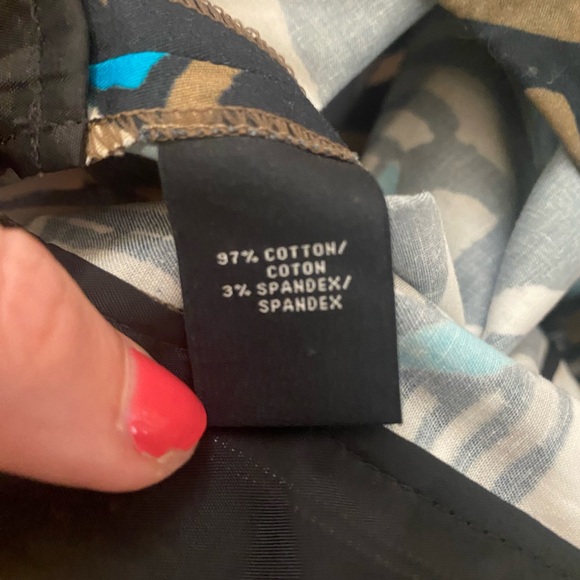 EUC Lafayette 148 New York Pant Tribal Print Size 2 - Picture 6 of 8